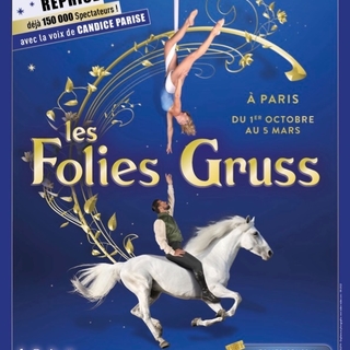 La famille Gruss et leurs chevaux vous donnent rendez-vous aux Folies Gruss pour un spectacle magique !
