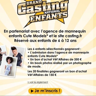 Participez au grand casting national Vêt' Affaires !