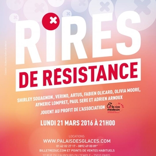 Casting.fr est partenaire du spectacle Rires de Résistance pour l'association Le Rire Médecin