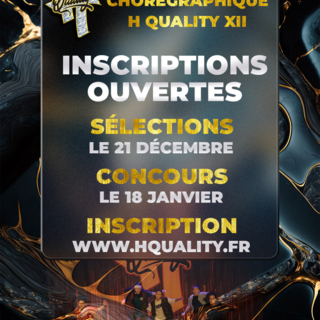 Appel à candidatures : la 12ème édition du concours de danse HQuality est lancée !