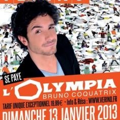 Après l'Olympia Vérino prend la route pour la province Lyon, Amiens, Aix et Menton !