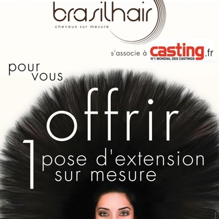 Casting.fr et le merveilleux salon Brasilhair vous offrent un moment de beauté !