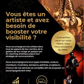 Besoin d’un coup de pouce pour lancer votre carrière ? Optez pour Emergence Artistique et soyez entourés de professionnels pour développer votre projet artistique