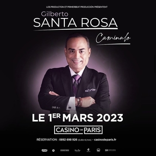 Le "gentleman de la salsa" Gilberto Santa Rosa sera à Paris le 1er mars pour un concert exceptionnel au Casino de Paris !