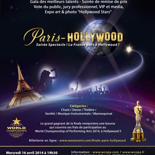 Participez au plus grand concours international Paris-Hollywood !