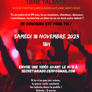 Vous avez du talent ? Venez le défendre sur scène le samedi 18 novembre lors du grand concours de La Casa de España !