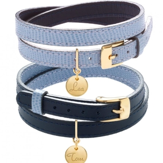 Les nouveaux bracelets en Cuir de la marque "Lilou" juste pour vous les filles !
