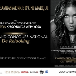Grand concours national de Relooking Divas Fabulous 2014 en Partenariat avec Casting.fr !