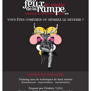 Stage théâtral le samedi 22 et dimanche 23 novembre avec Frédéric Yana au Théâtre Les Feux de la Rampe
