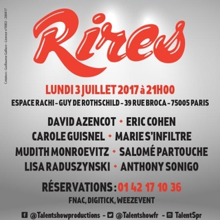 Le Talent Show revient pour une nouvelle édition lundi 3 Juillet 2017 présentée par l'humoriste Lisa Raduszynski