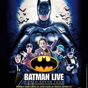 Le Spectacle Evènement Batman Live à Paris Bercy !