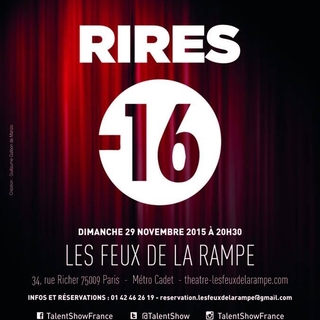 Pour la rentrée, Talent Show nous propose un spectacle unique: Rires interdit aux moins de 16 ans