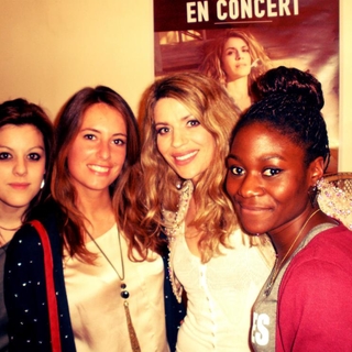 Les membres de Casting au concert de LOLA !