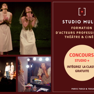 Vous souhaitez vous former à l’acting gratuitement ? Participez au grand concours du Studio Muller pour avoir accès à la formation professionnalisante Studio +