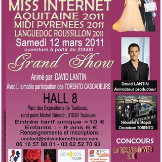 Gagnez des places pour Miss Internet France Régionale 2011