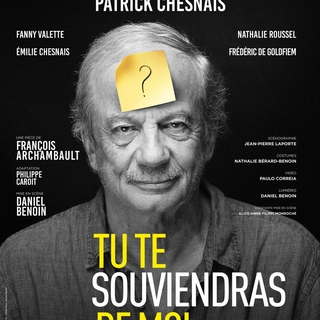 "Tu te souviendras de moi" de Patrick Chesnais : On vous fait gagner des places !