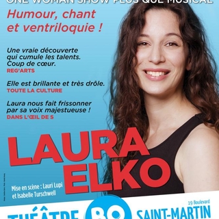 "Enfin vielle" le one woman show de Laura Elko au théâtre Bo