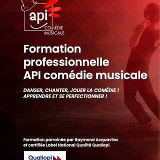 Les auditions sont ouvertes pour API Comédie musicale, la formation professionnelle et certifiée dédiée à la comédie musicale !