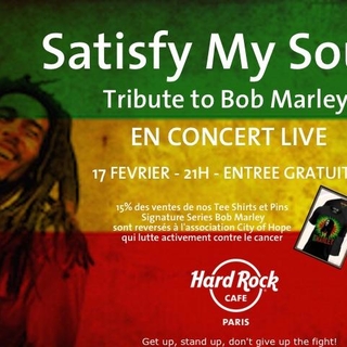 Bob Marley à l'honneur au Hard Rock Café le mercredi 17 février