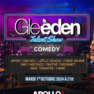 Évènement : Pour sa huitième édition, le Gleeden Talent Show fait son grand retour à l’Apollo Théâtre le mardi 1er octobre 2024 !