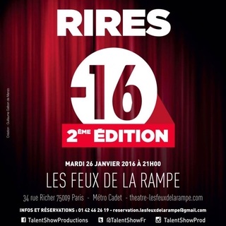 RIRES - 16 ans - 2ème édition, le combo humoristique qui vous fera hurler de rire