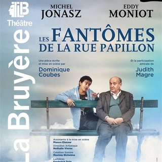 "Les Fantômes de la rue Papillon" un spectacle générationnel entre Michel Jonazs et Eddy Moniot au Théâtre la Bruyère