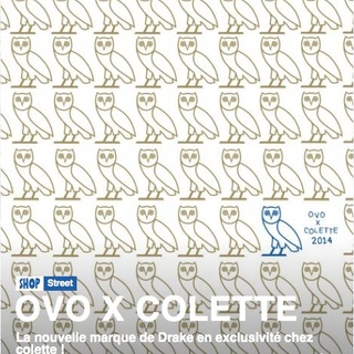 Drake était chez Colette à Paris pour présenter sa collection de vêtements