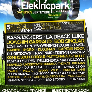 Finissez l'été en musique avec la 8ème édition de l'Inox Park devenu maintenant l'Elektric Park !