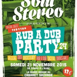 Le cabaret sauvage vous accueille pour une soirée musicale jamaïcaine " Rub a Dub Party 24 "
