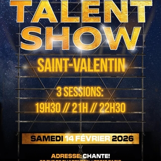 Un Talent Show d’humour pour la Saint-Valentin chez Chante !