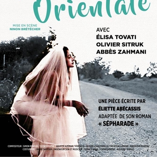 Elisa Tovati est "La fiancée orientale" dans la pièce adaptée du roman « Sépharade » au théâtre du Gymnase