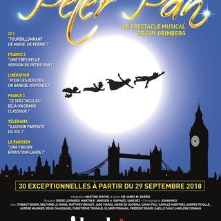 Le spectacle musical de « Peter Pan » est de retour au théâtre Bobino