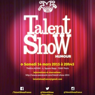 Le Talent Show souffle ses 10 bougies en 2015 avec un Talent Show Humour en partenariat avec Casting.fr