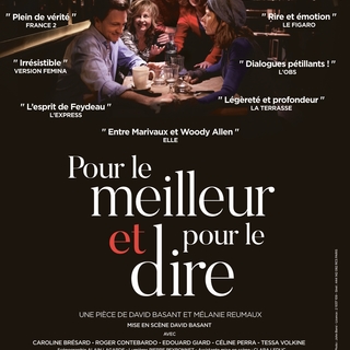Jeu-concours : Tentez de remporter vos places pour la reprise de la pièce à succès “Pour le meilleur et pour le dire” au Café de la Gare