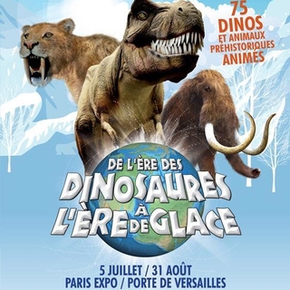 De l’ère des Dinosaures à l’ère de Glace ! Une expo qui vous en apprendra davantage sur votre passé