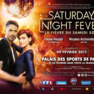 Demandez vos invitations pour "Saturday Night Fever" avec Fauve Hautot et Nicolas Archambault!