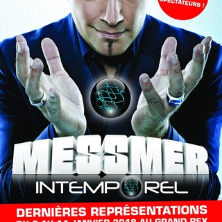 MESSMER LE FASCINATEUR REVIENT SUR LA SCENE DU GRAND REX AVEC SON SPECTACLE "INTEMPOREL" ! VENEZ SOUTENIR SON REGARD ENVOUTANT !