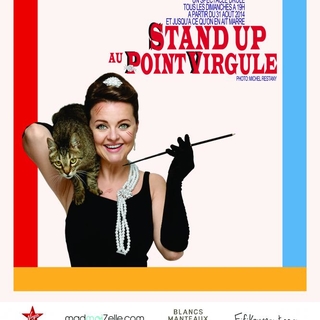Christine Berrou artiste touche à tout, fait son Stand Up au Point Virgule !