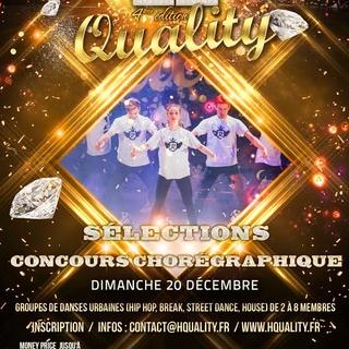 Participez à l'audition de la 4ème édition du concours: H-Quality !