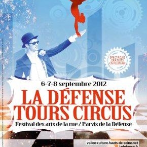 La Défense Tours Circus ! Festival des arts de la rue le 6-7-8 septembre 2012