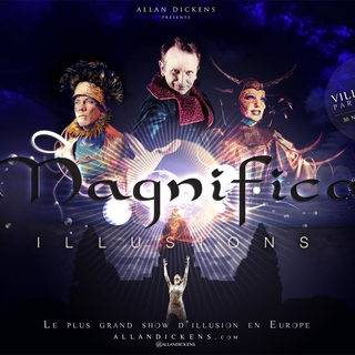 Rire, frisson, émerveillement pour le plus grand show d’illusion "Magnifica" unique en Europe.