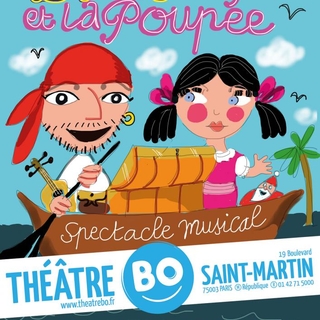 Vous êtes invites au spectacle musical Le Pirate et la Poupée!