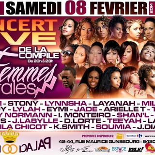 La compile des "Femmes Fatales" en concert exclusif au Palacio !