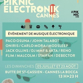 C'est l'heure de l'été, du sud, de la danse! Casting.fr vous invite au Piknic électronic à Cannes