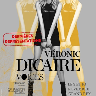 Préparez-vos vocalises et échauffez votre voix, Veronic Dicaire est de retour à Paris pour son spectacle "Voices".