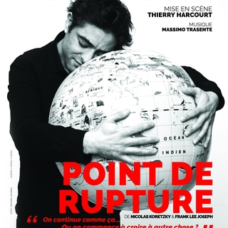 Nicolas Koretzky propose une analyse hilarante de notre société dans "Point de Rupture" au théâtre de l'Archipel. A voir absolument, drôle et corrosif en bref EXQUIS!