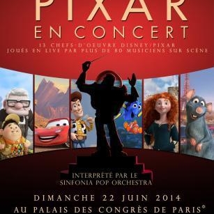 Disney Pixar: les plus beaux extraits de films dans un concert unique!