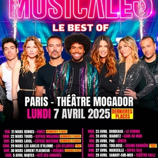 Les Comédies Musicales le best of arrive au Théâtre Mogador de Paris