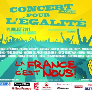 Un concert pour l'égalité par SOS RACISME !
