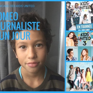 Roméo, journaliste d'un jour du haut de ses 9 ans a assisté au showcase très privé des KIDS UNITED, il vous raconte!